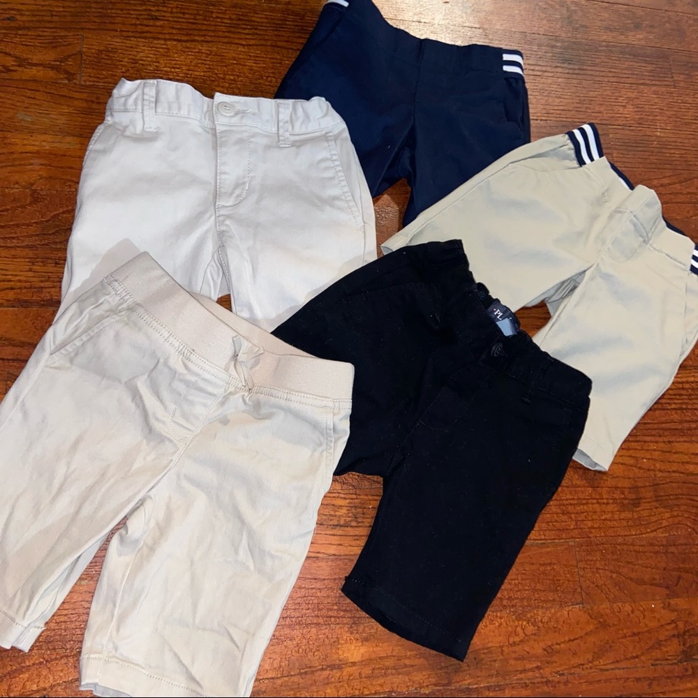 Girls size 4 school uniform shorts bundle